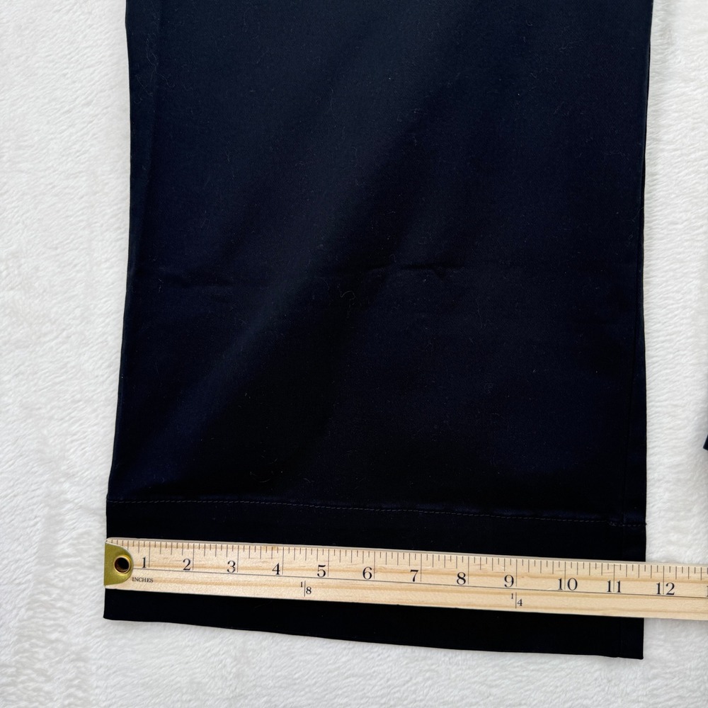 NWT INC International Concepts Pants Womens 18W Black Brit I‎ Wide Crop Button - Picture 6 of 13